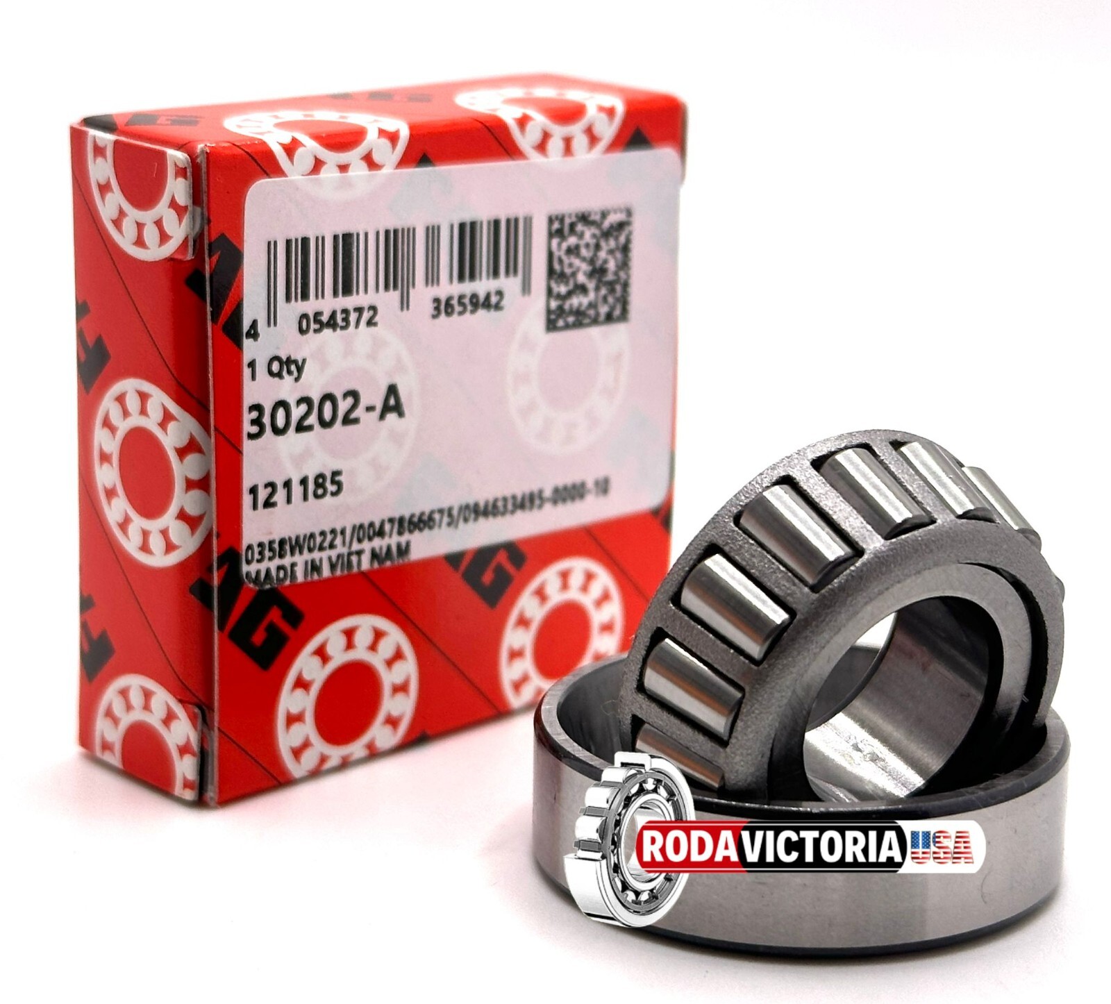 FAG 30202 TAPERED ROLLER BEARING 15x35x11,750 mm
