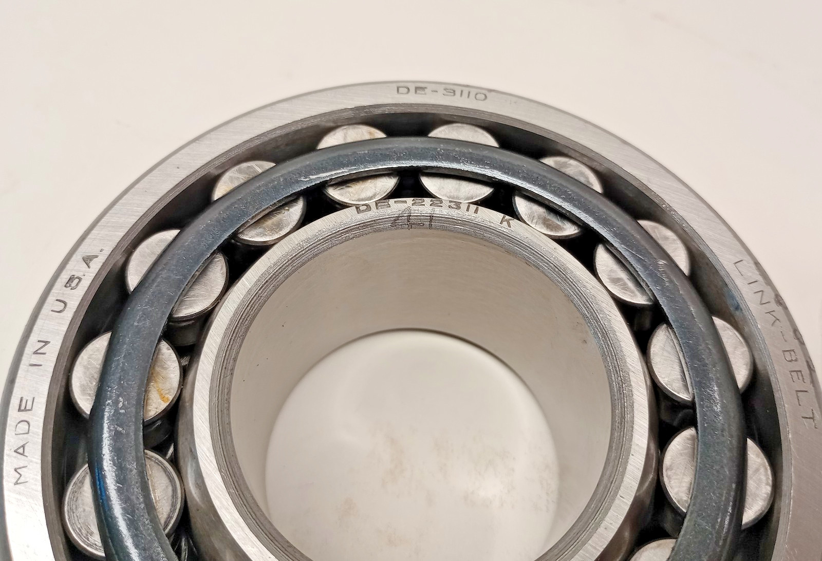 Link-Belt DE-22311-K Spherical Bearing taper bore 55/58x120x43mm 22311DEK/DE3110