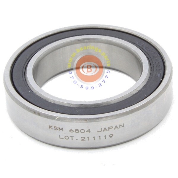 6804-2RS Sealed Ball Bearing 20x32x7 – KSM Japan