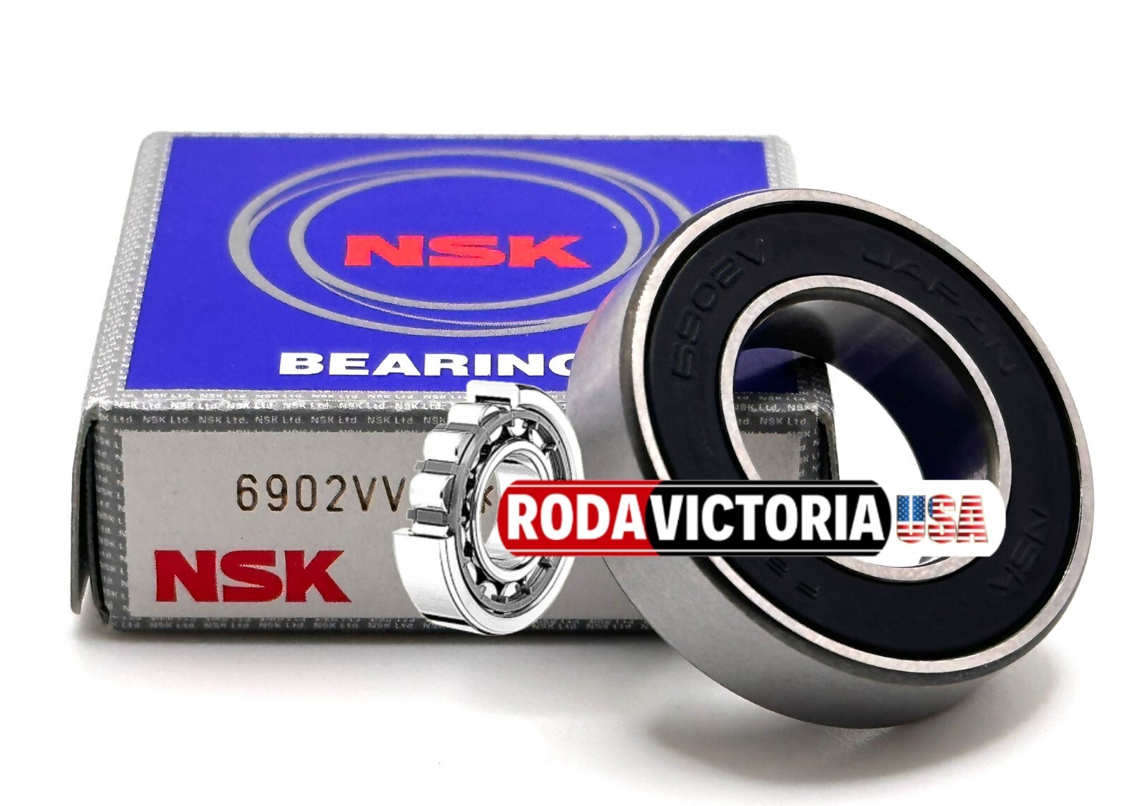 NSK JAPAN 6902 VV Ball Bearing 15X28X7mm 6902-2RS 6902 DDU