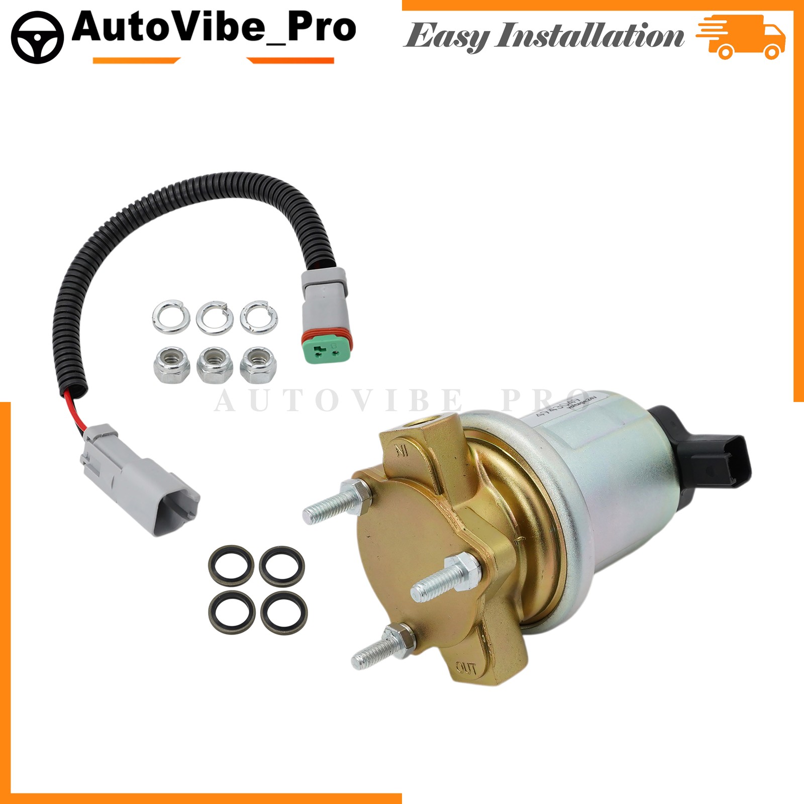 US 24V Fuel Transfer Pump Fuel lift Pump For QSB5.9 4935731 4932708 4943049 NEW
