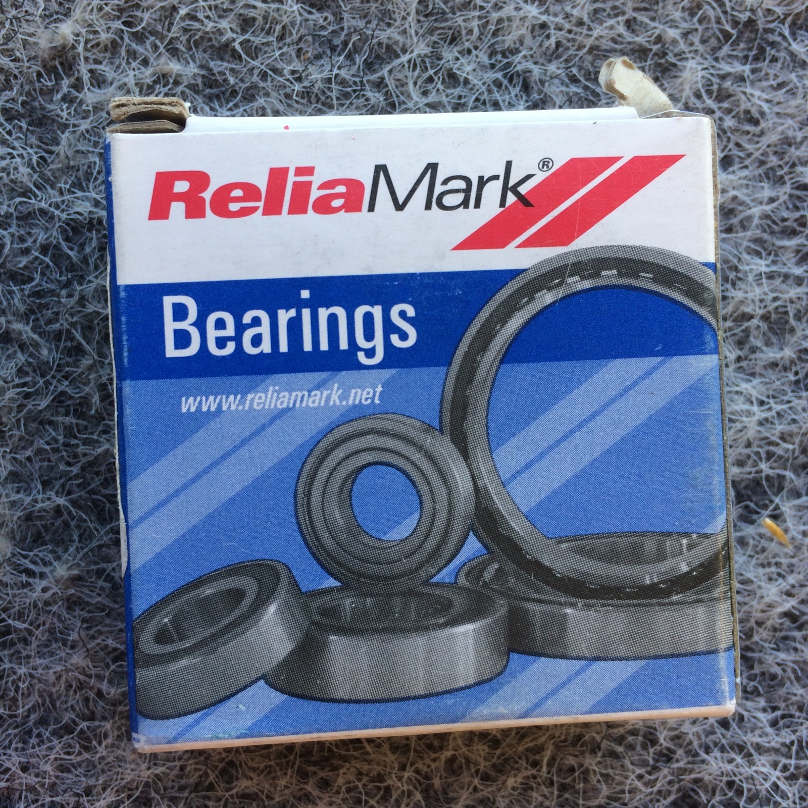 Lot of 2 Relia Mark SS6005-2RS Stainless Steel Ball Bearing 25x47x12