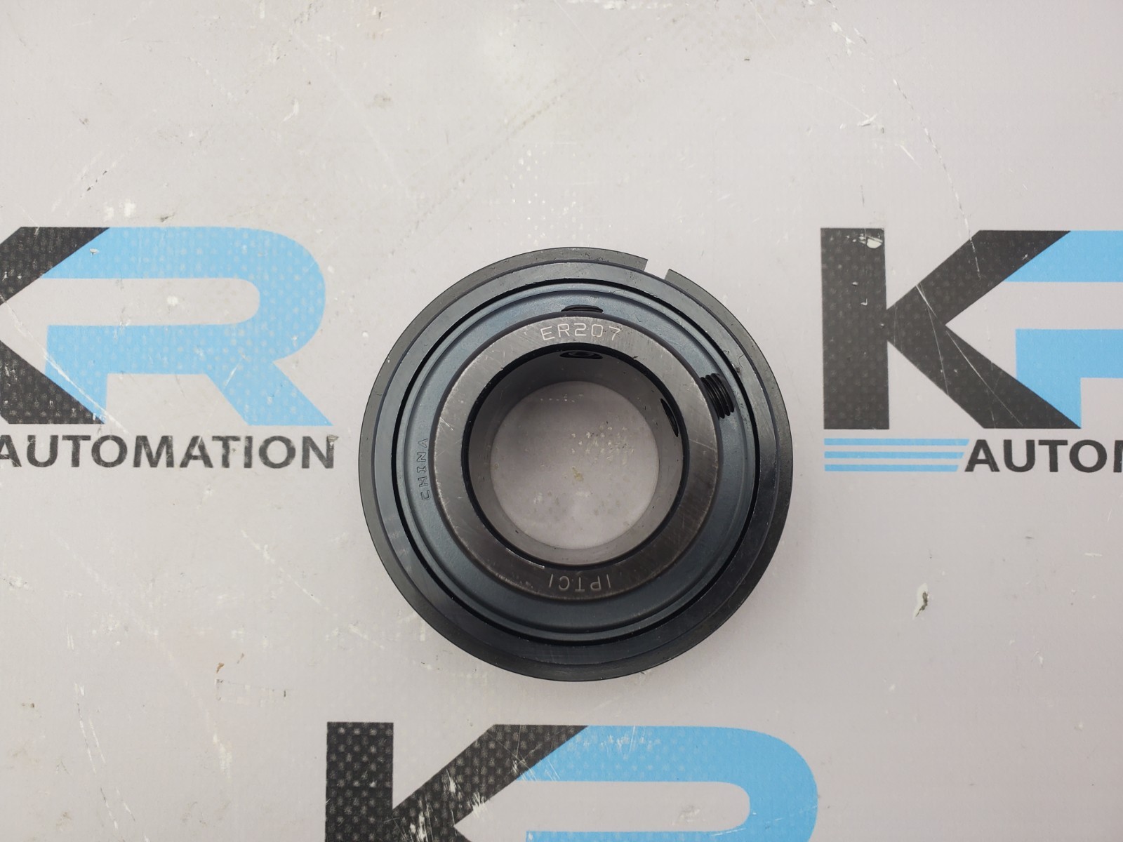 IPTCI ER 207 35MM Set Screw Lock Insert Snap Ring Bearing