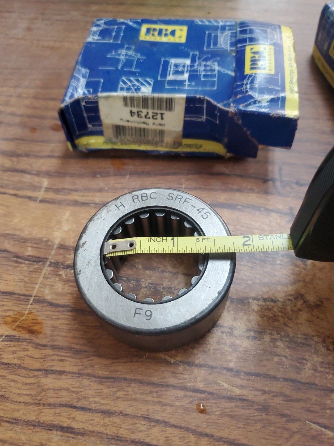 (2-PCS) RBC Bearing SRF45 (VR17)