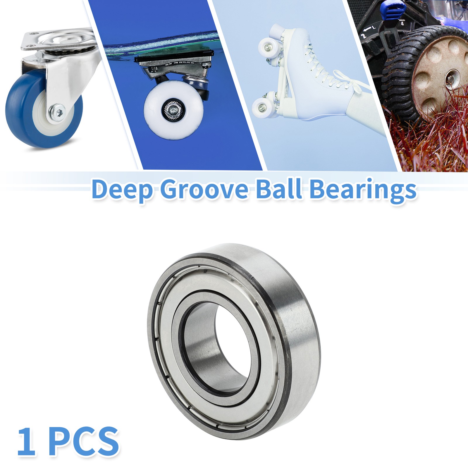 6004ZZ Deep Groove Ball Bearings 20x42x12mm Scooter Skateboard Wheel
