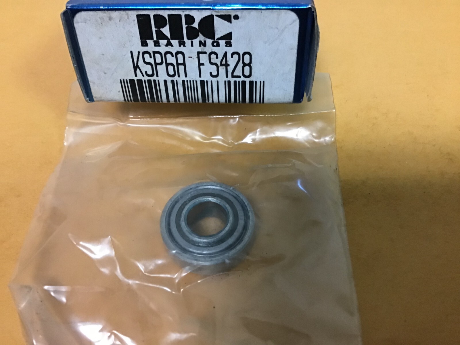 New RBC KP8A FS464 Air Frame Control Bearing, MS27641-8