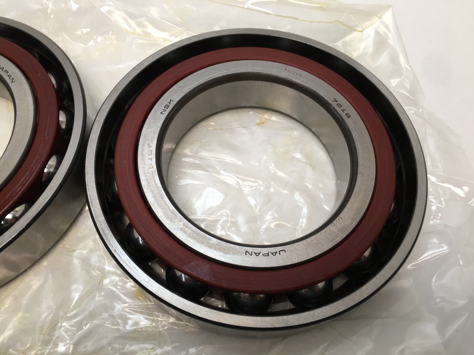 NSK 7218CTDBC7P5 Bearing 90x160x30 mm 7218-CT-DB-C7-P5 ABEC7 Japan 2 pcs