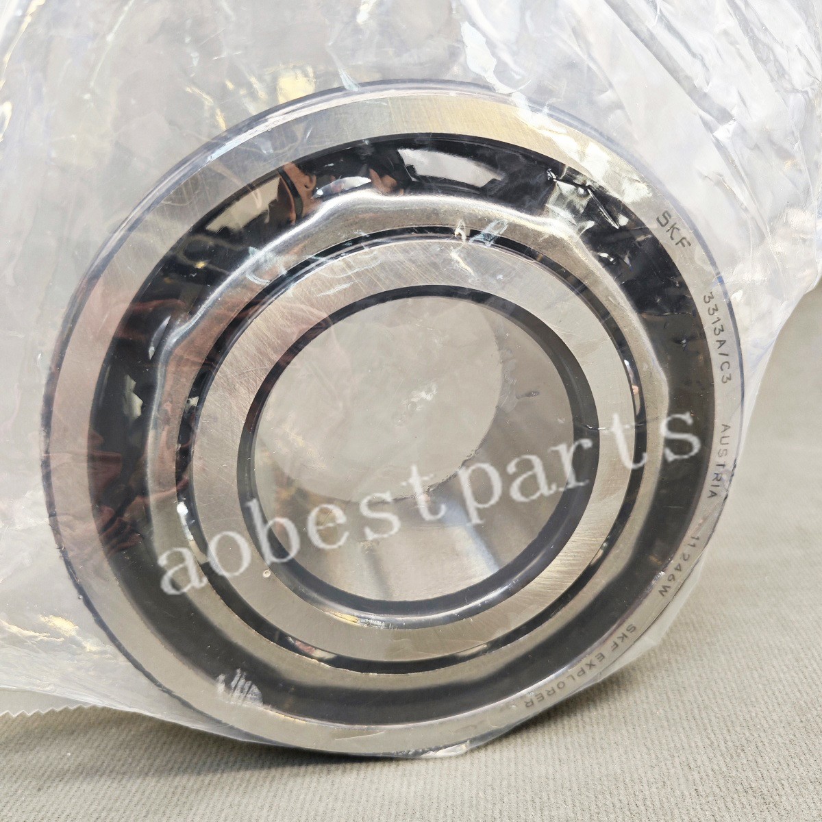 1X New Double Row Angular Contact Ball Bearing for SKF 3313 A/C3 65x140x58.7mm
