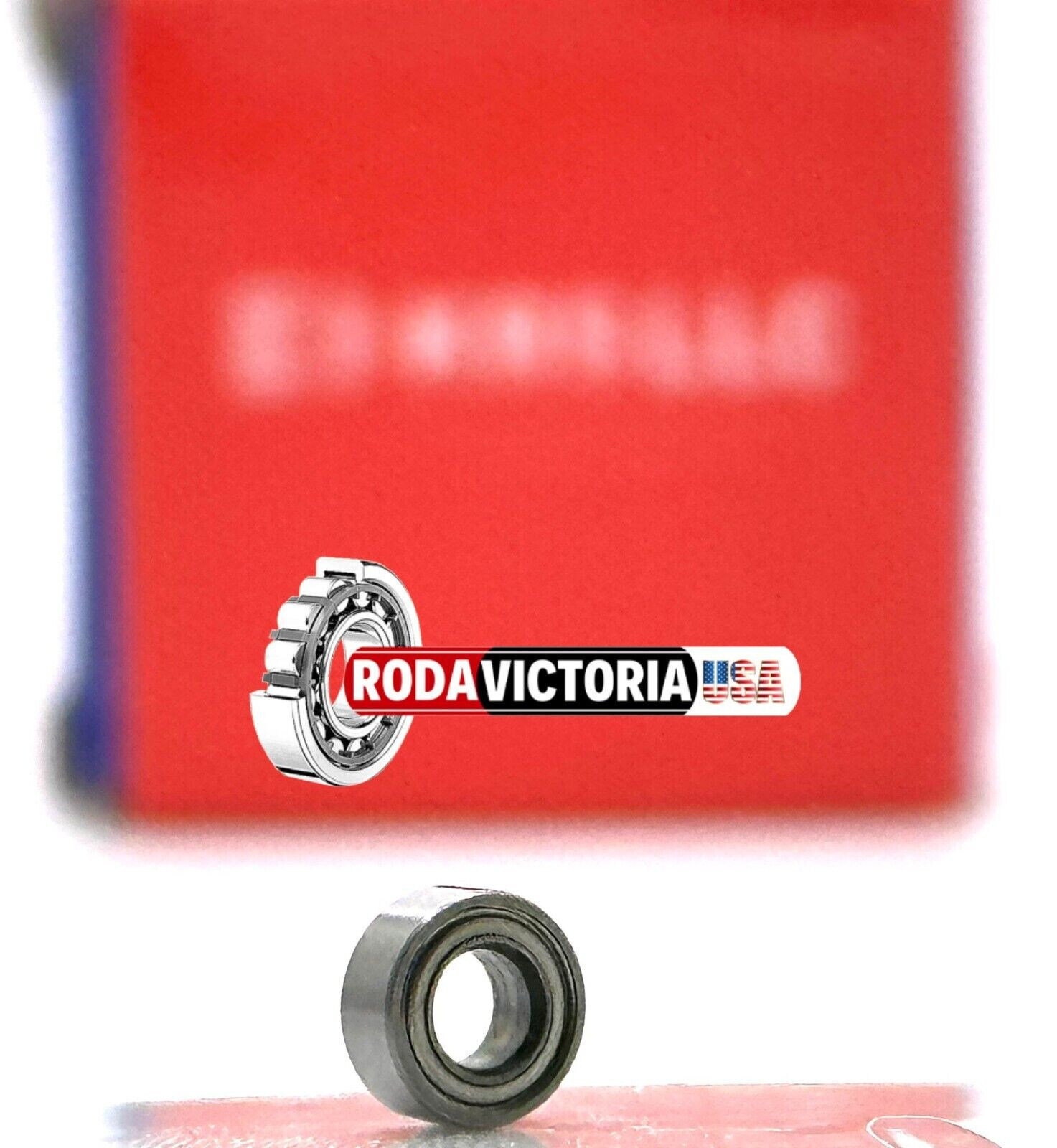 KBS MR63 ZZ Deep Groove Miniature Ball Bearing, Metal Shielded 3x6x2.5 mm