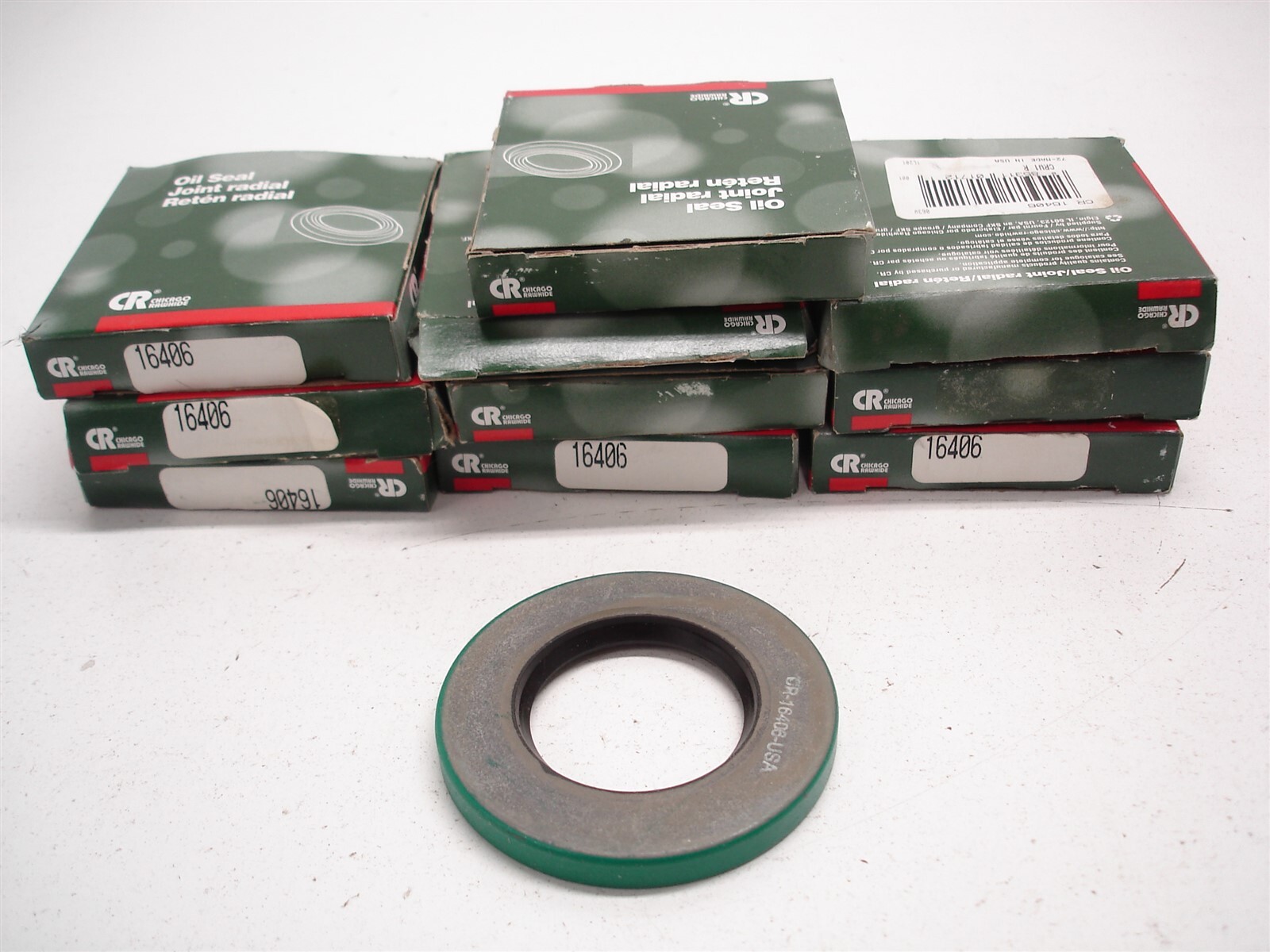 10 NEW CR / SKF 16406 OIL GREASE SEALS 2.875″ od FOR 1.625″ SHAFT x .313″ WIDE