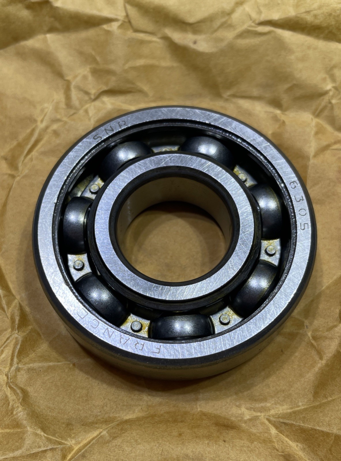 SNR 6305 Single Row Ball Bearing 62mm X 25mm X 17mm France 00 23 416 305