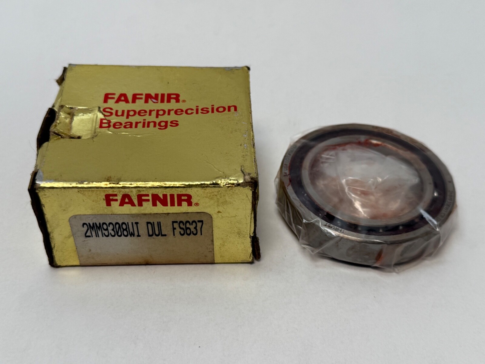 Fafnir 2MM9308WI-SUL Bearing 7908C 71908C 2MM-9308-WI-SUL 40x62x12 mm