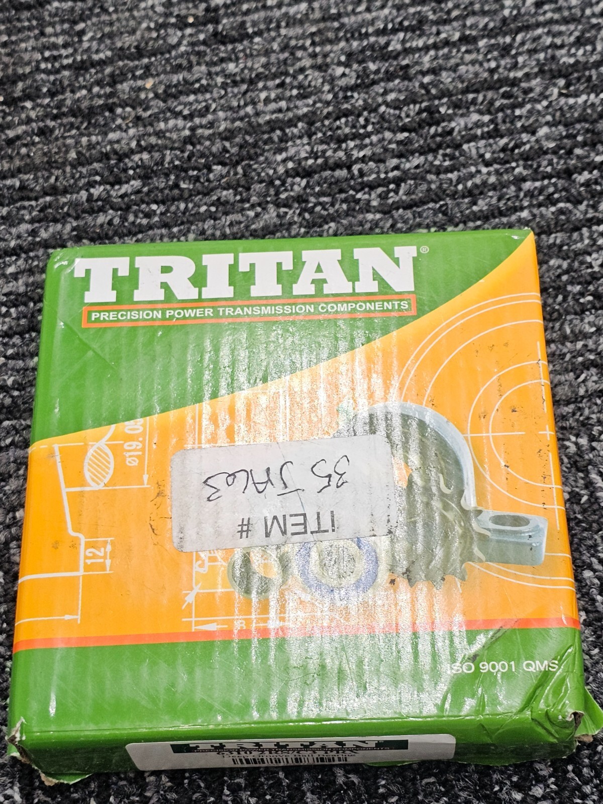 Tritan Deep Groove Ball Bearing 6310 2RS/C3 PRX 50mm Bore Heavy Duty Alloy Steel