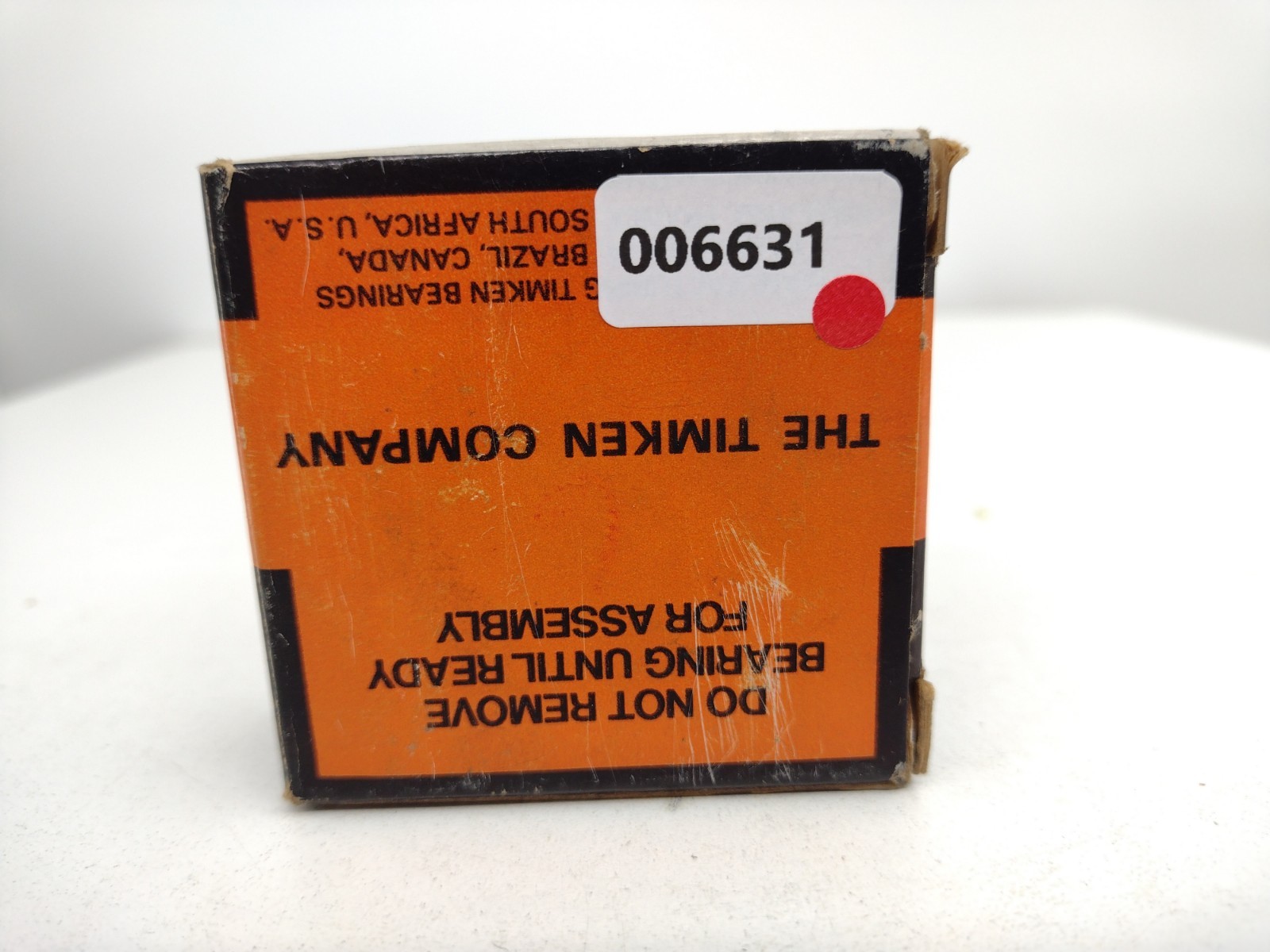 *** Timken 1780/1729 Single Row Tapered Roller Bearing 1-inch Bore