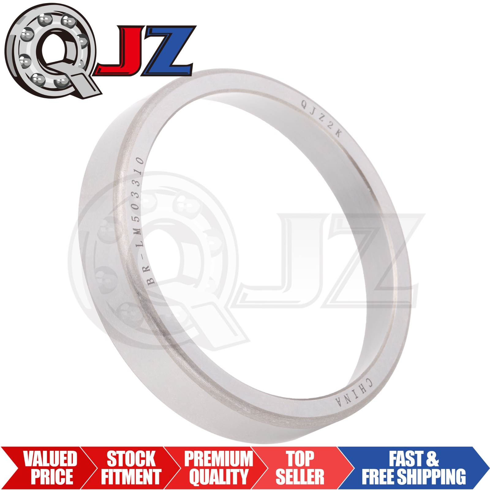 [Qty.1] LM503310 Tapered Roller Bearing Single-Cup/Race [2.9518″ OD x 14mm W]