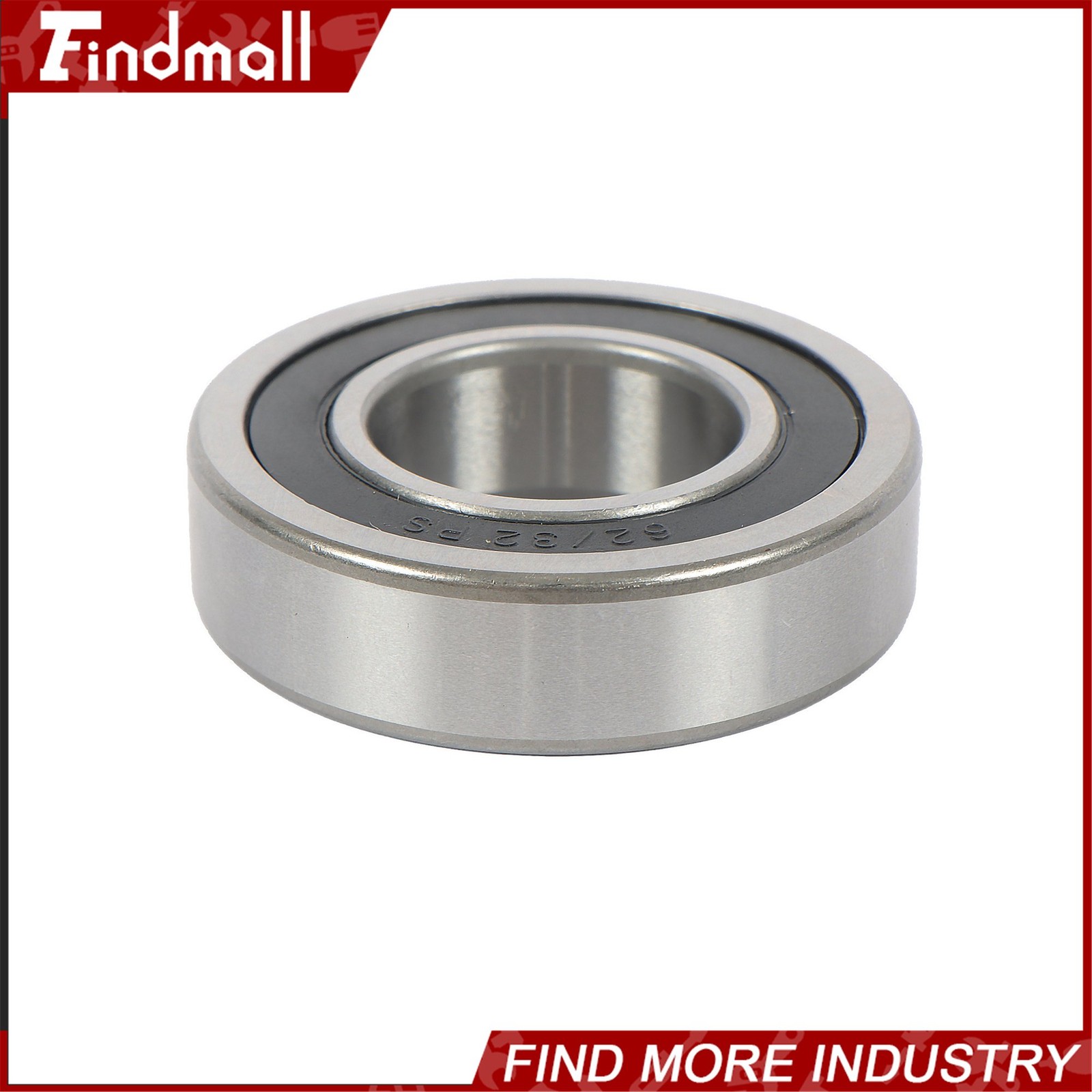 Findmall 62/32-2RS Deep Groove Bearings 4pcs 32x65x17mm Rubber Sealed Set