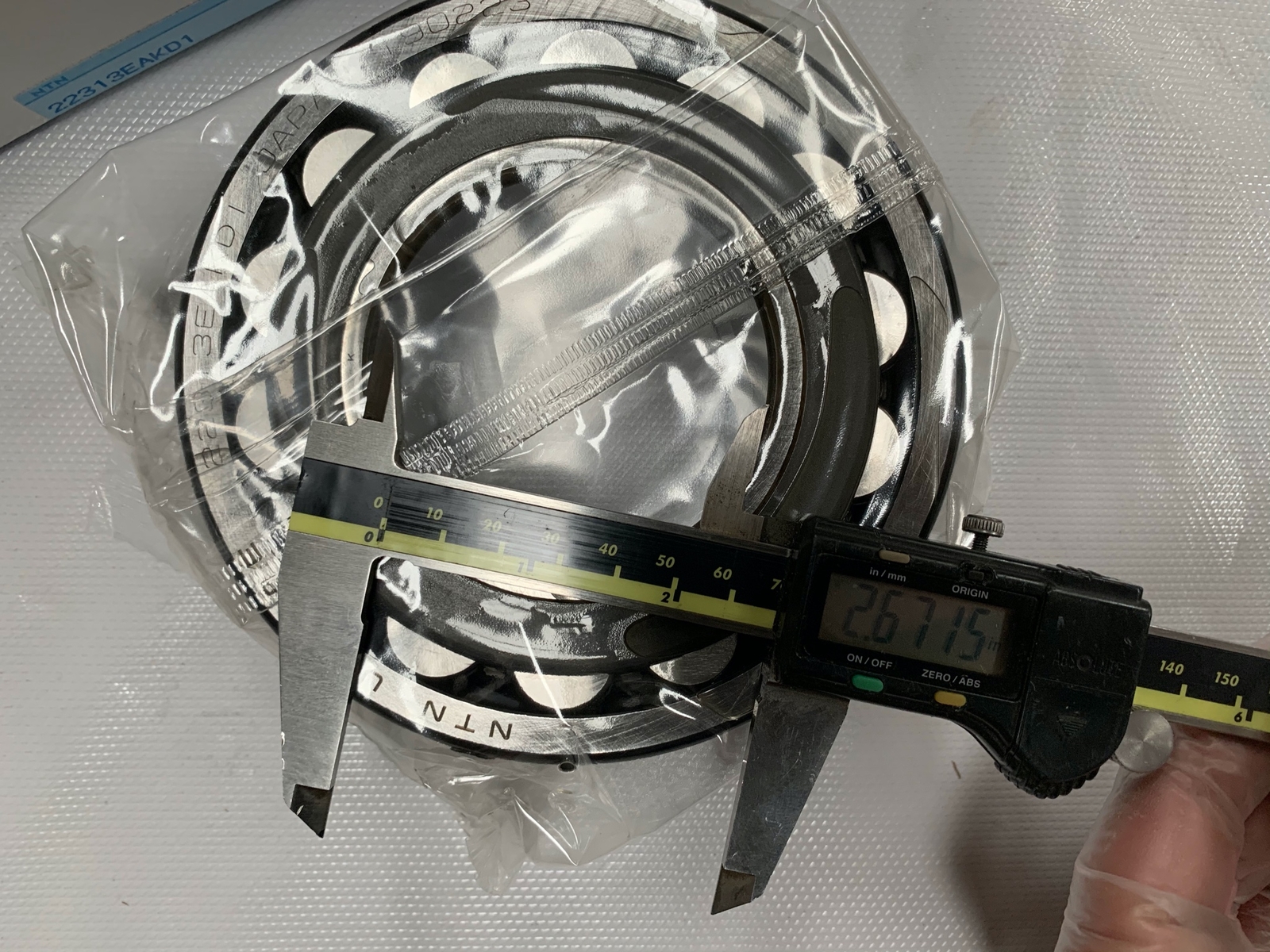 NTN Spherical Roller Bearing Ultage 22313EAKD1 190223 65x140x48mm