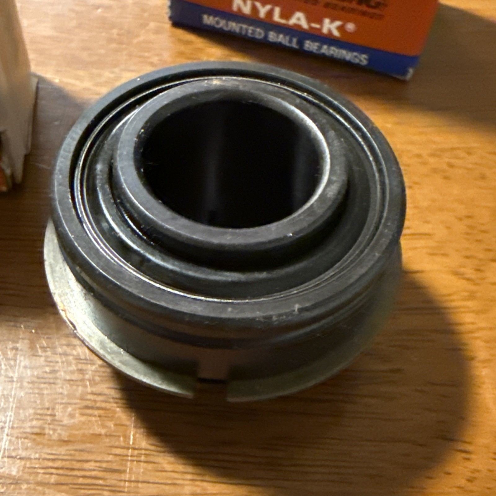 Lot of 2 MB Manufacturing ER16K NYLA-K Insert Bearings 1” Bore Made in the USA