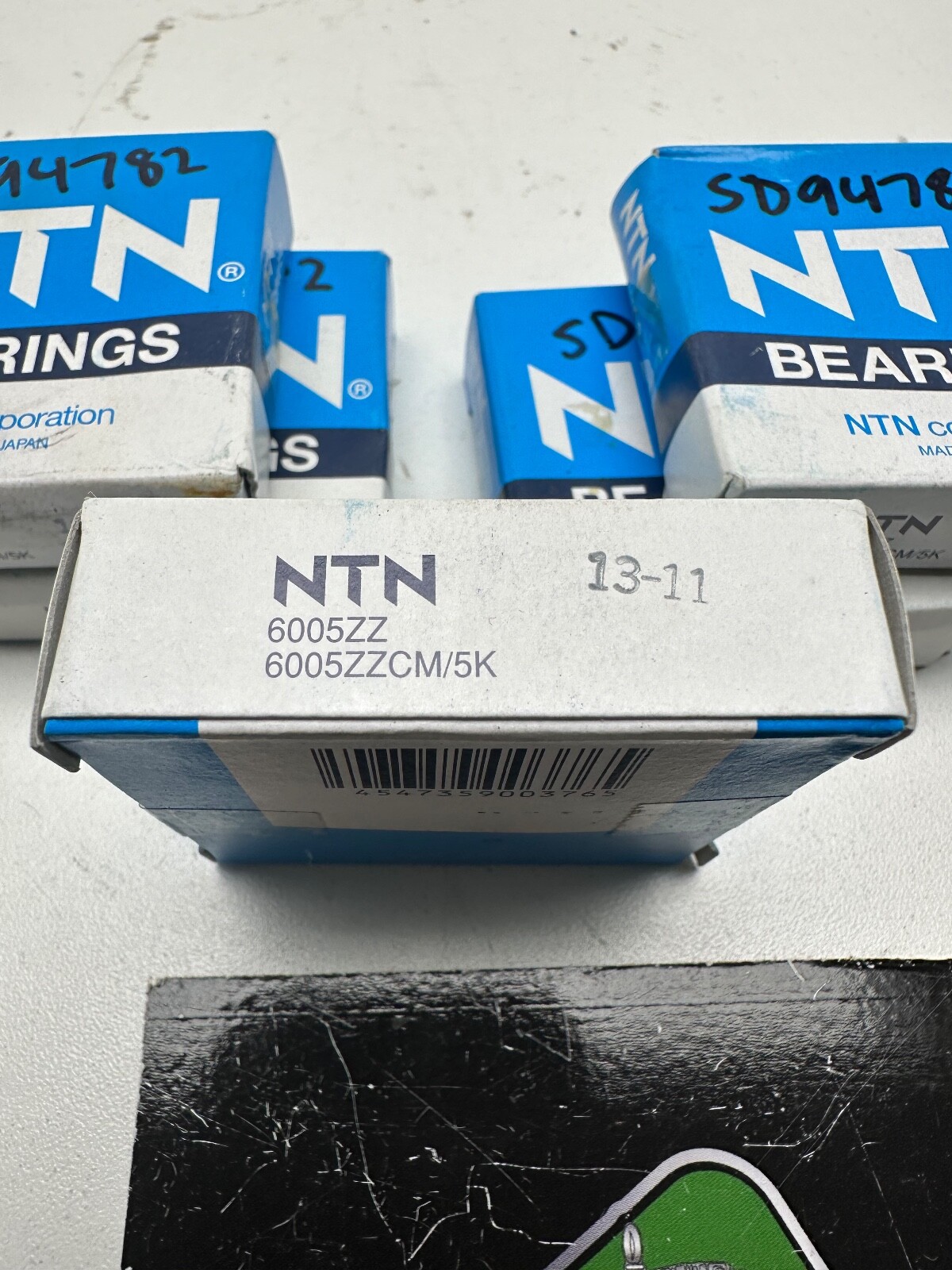 NTN 6005ZZ Bearing New lot of 5