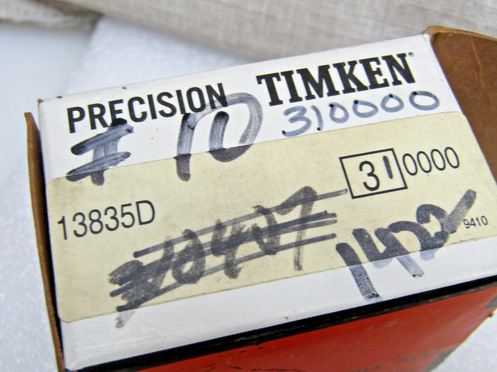 Timken 13889-13835D *3 Tapered Roller Bearing Assembly Precision Class 3