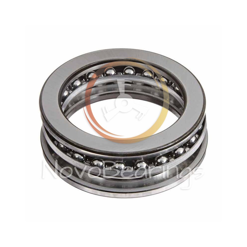 51211 Single Row Thrust Ball Bearing 55x90x25 mm. by CX brand