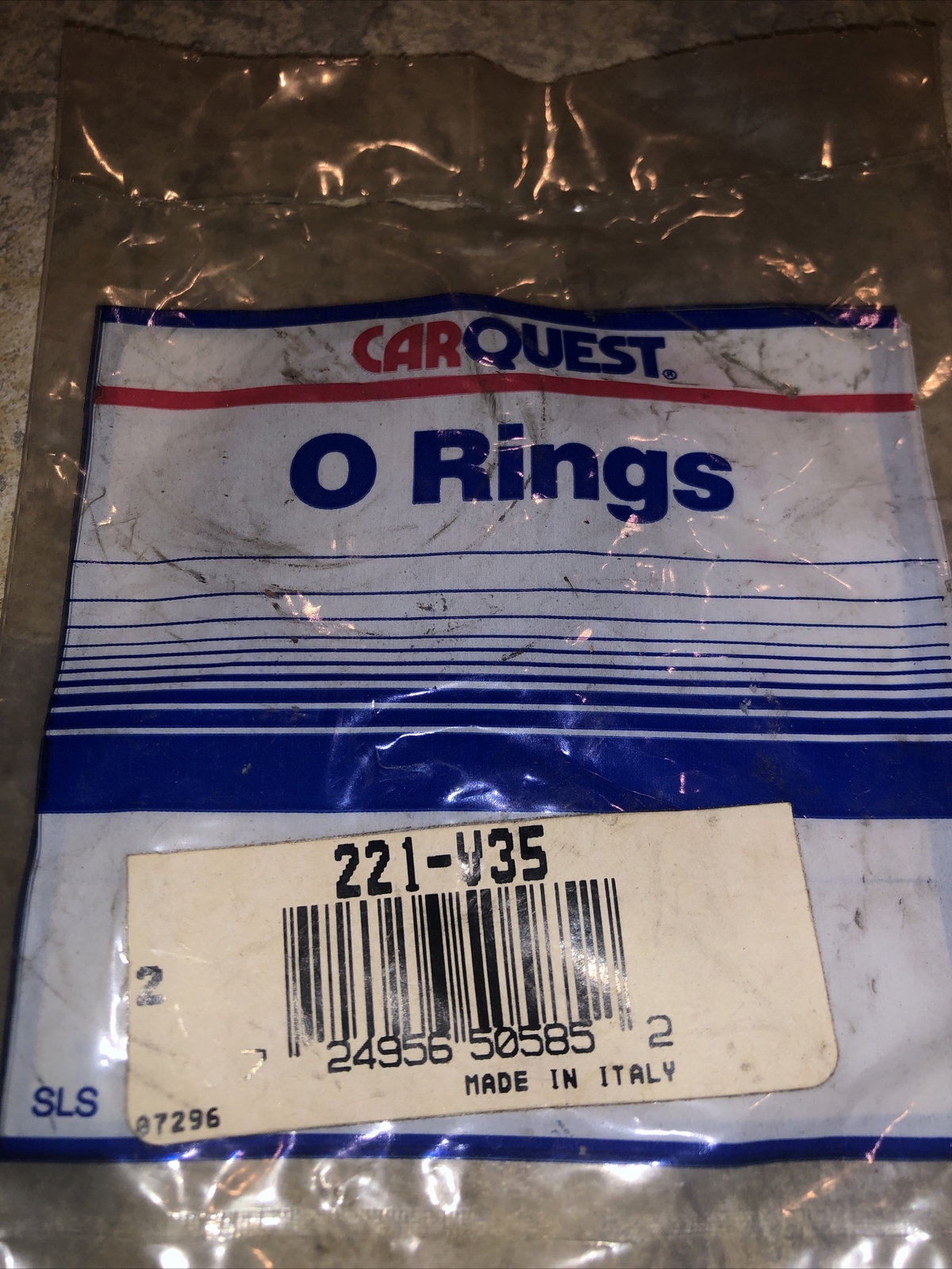 National/Carquest 221-V35 Pack Of 2 – O-Rings-FACTORY NEW! Free Shipping !