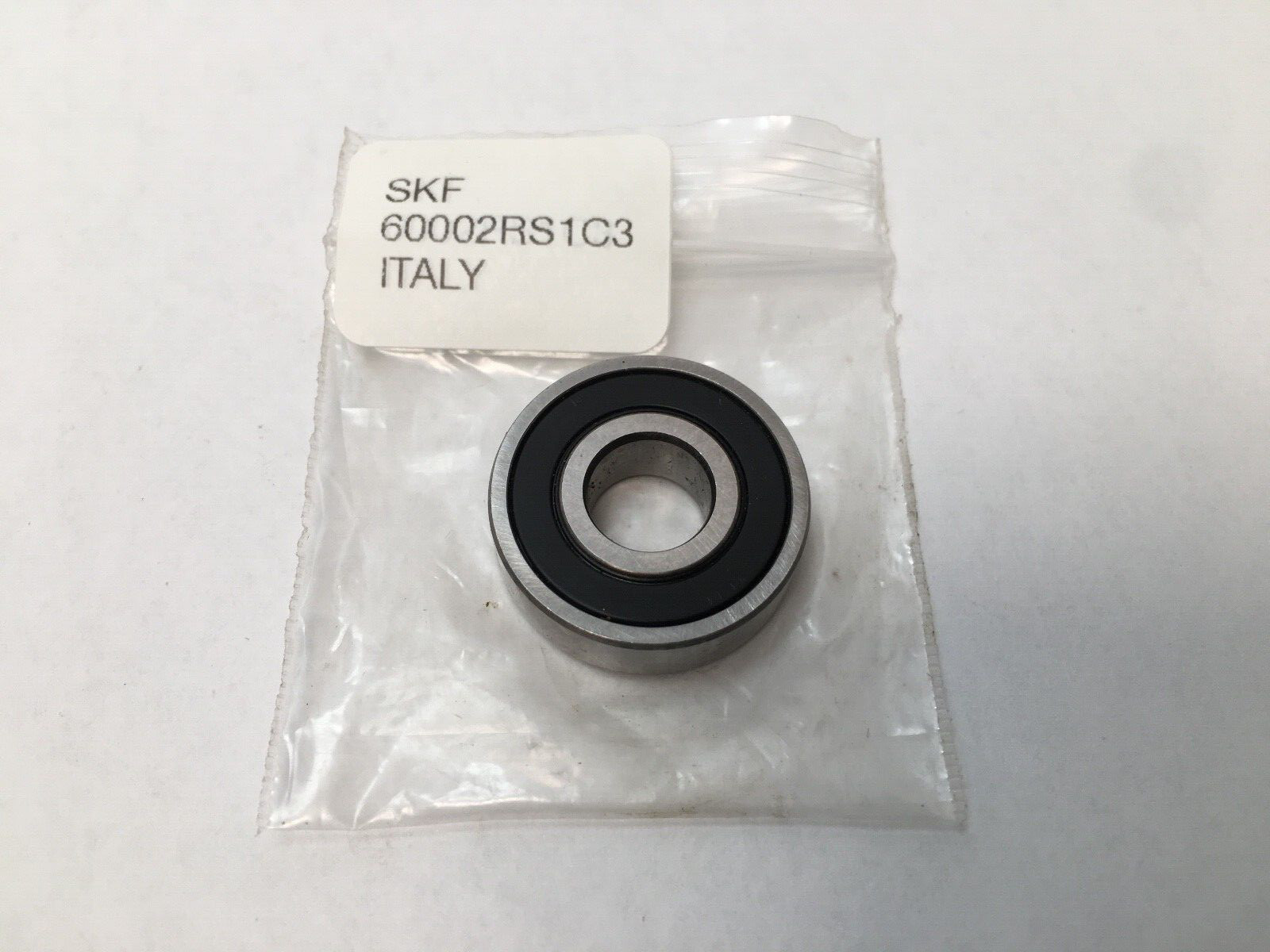 SKF 60002RS1C3 Bearing Rubber Sealed 10x26x8 mm 6000 2RS1 2RS RS C3 6000RS Italy