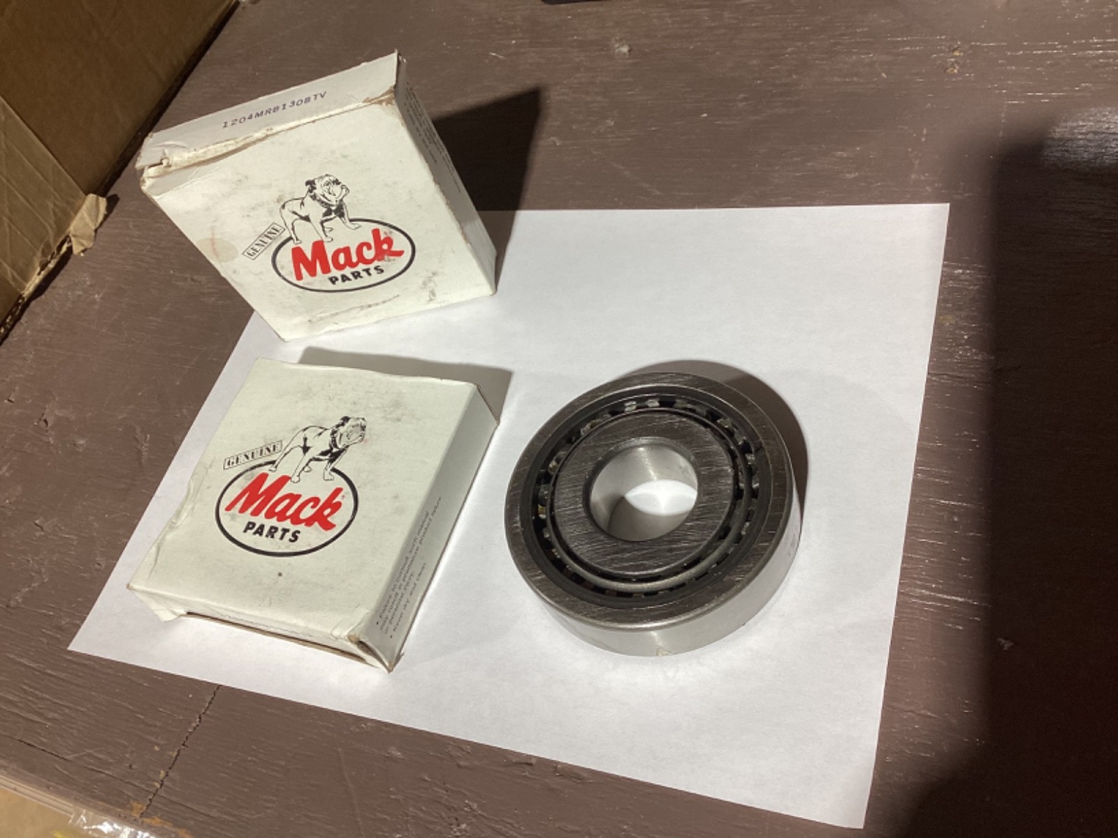 Bower Cylindrical Roller Bearing M1308T Genuine Mack Lot of 2 (1204MRB1308TV)