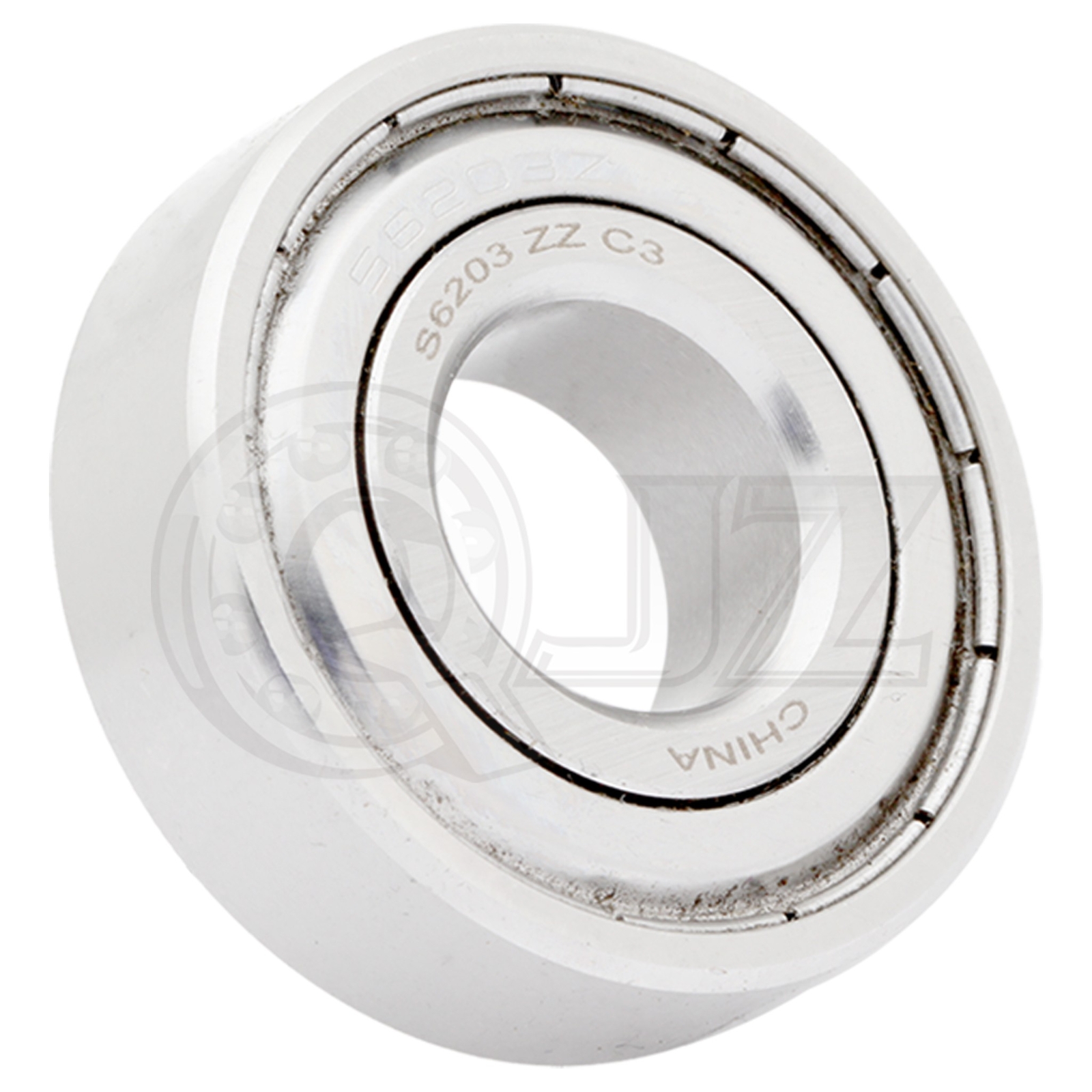 [Qty.4] S6203-ZZ Stainless Deep Groove Ball Bearing [17mm ID x 40mm OD x 12mm W]