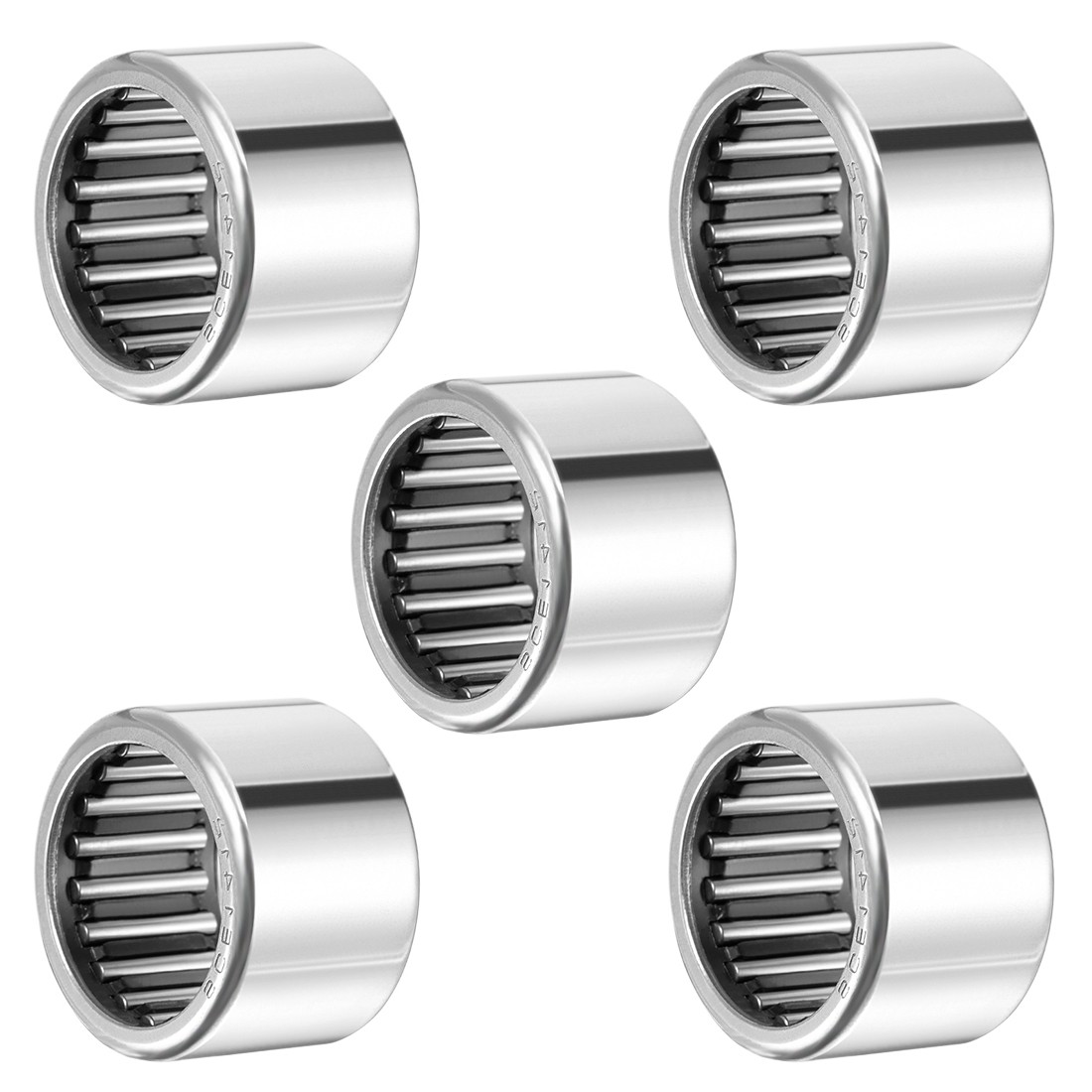 5 Pcs 7/8″x1-1/8″x3/4″ SCE1412 Needle Roller Bearings For Equipment Open End