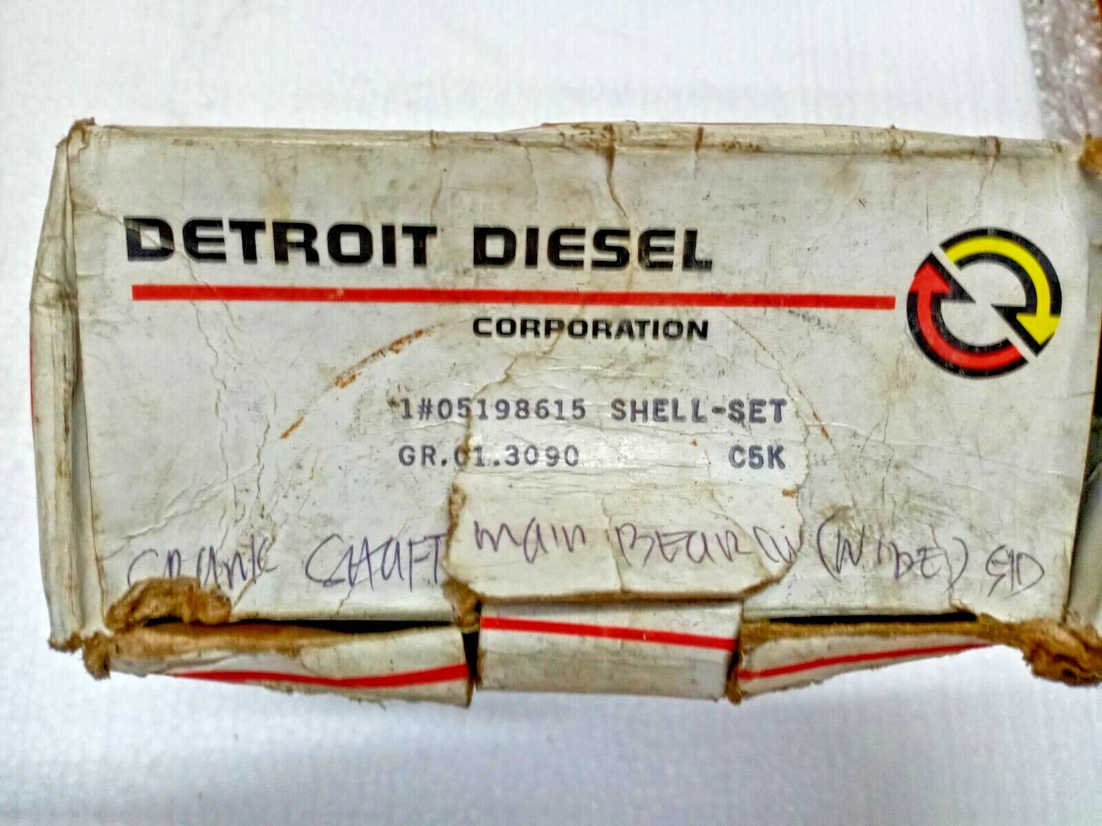 DETROIT DIESEL 1#5198615 SHELLSET 39590 39521 Timken USA Tapered Roller Bearing