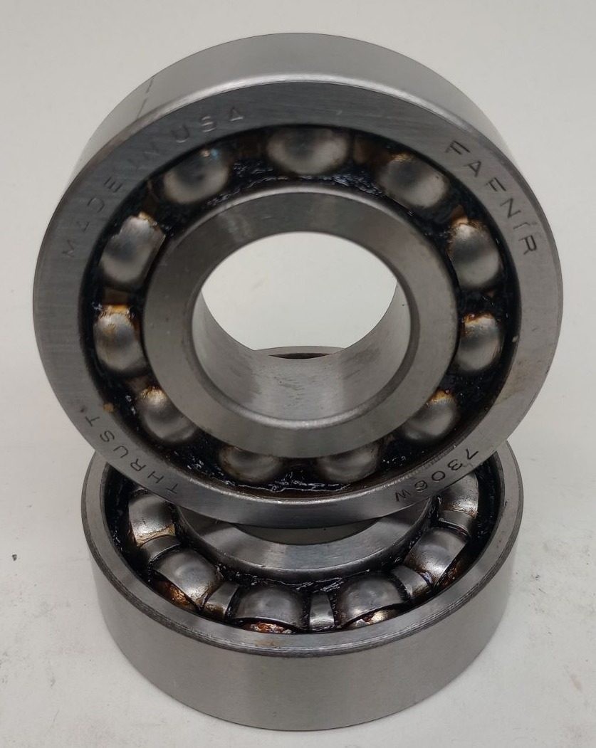 Fafnir 7306W DB DF Angular Contact Ball Bearing 30X72X19mm (Pack of 2)