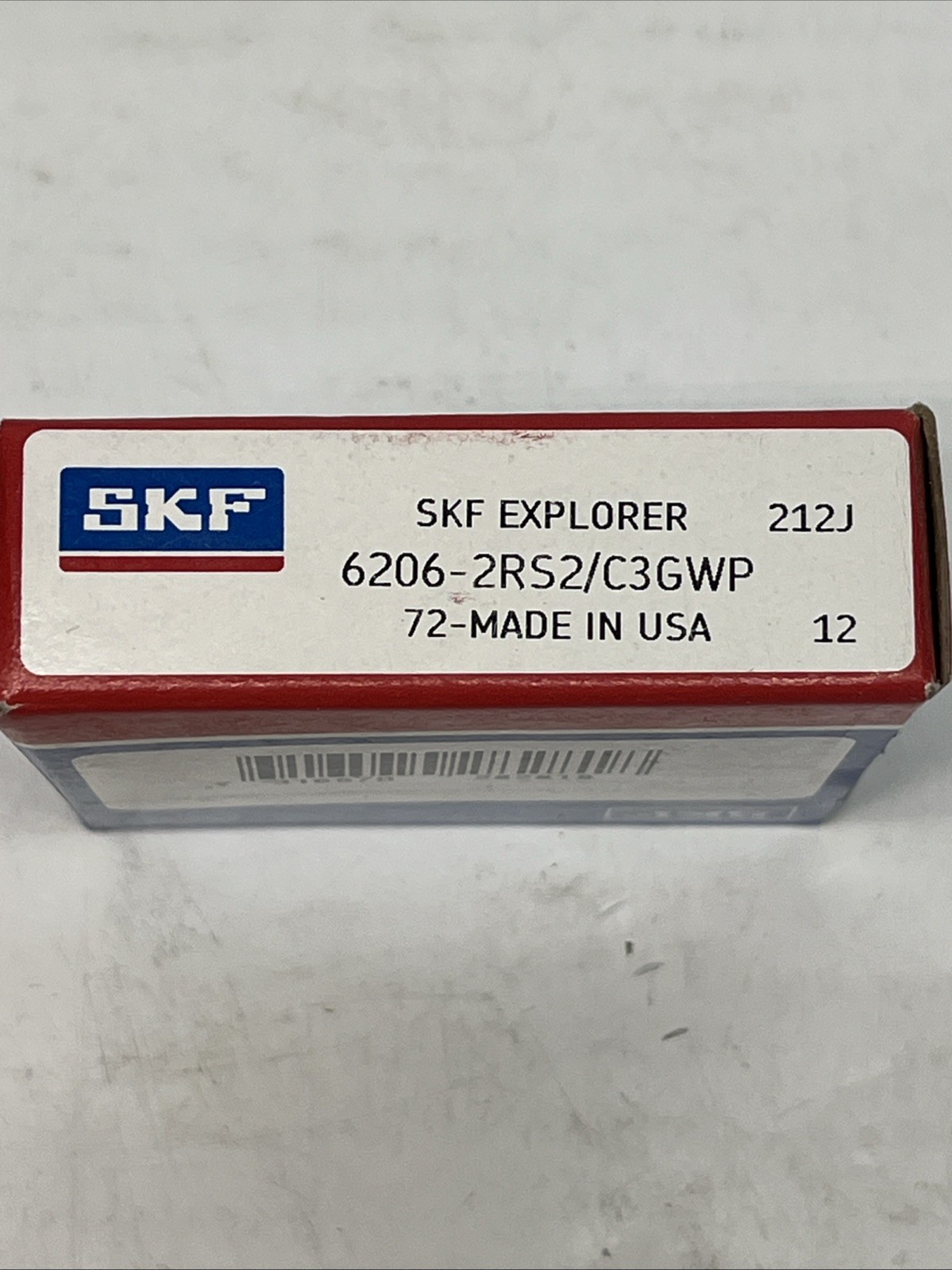 (Lot of 5, New) SKF 6206 2RS2/C3 GWP Deep Groove Ball Sealed 30x62x16mm