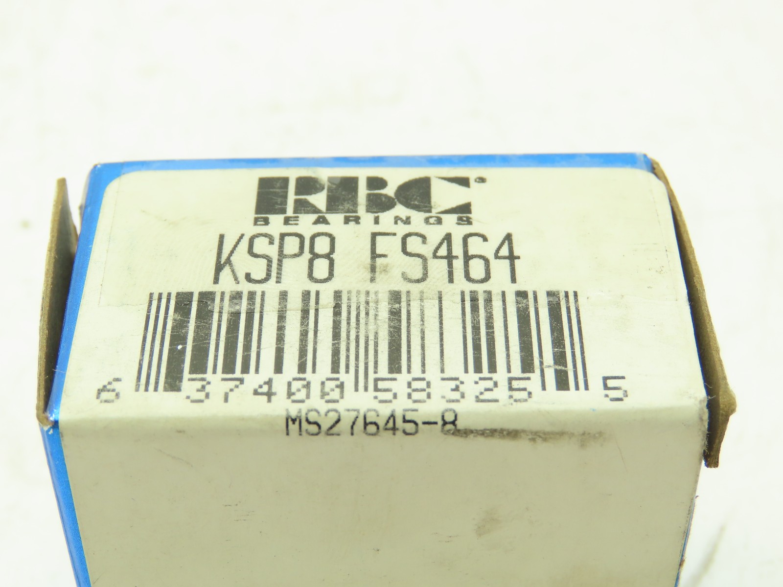 RBC KSP8-FS464 Self Aligning Ball Bearing 0.50″ Bore 1.687″ OD 0.62″W