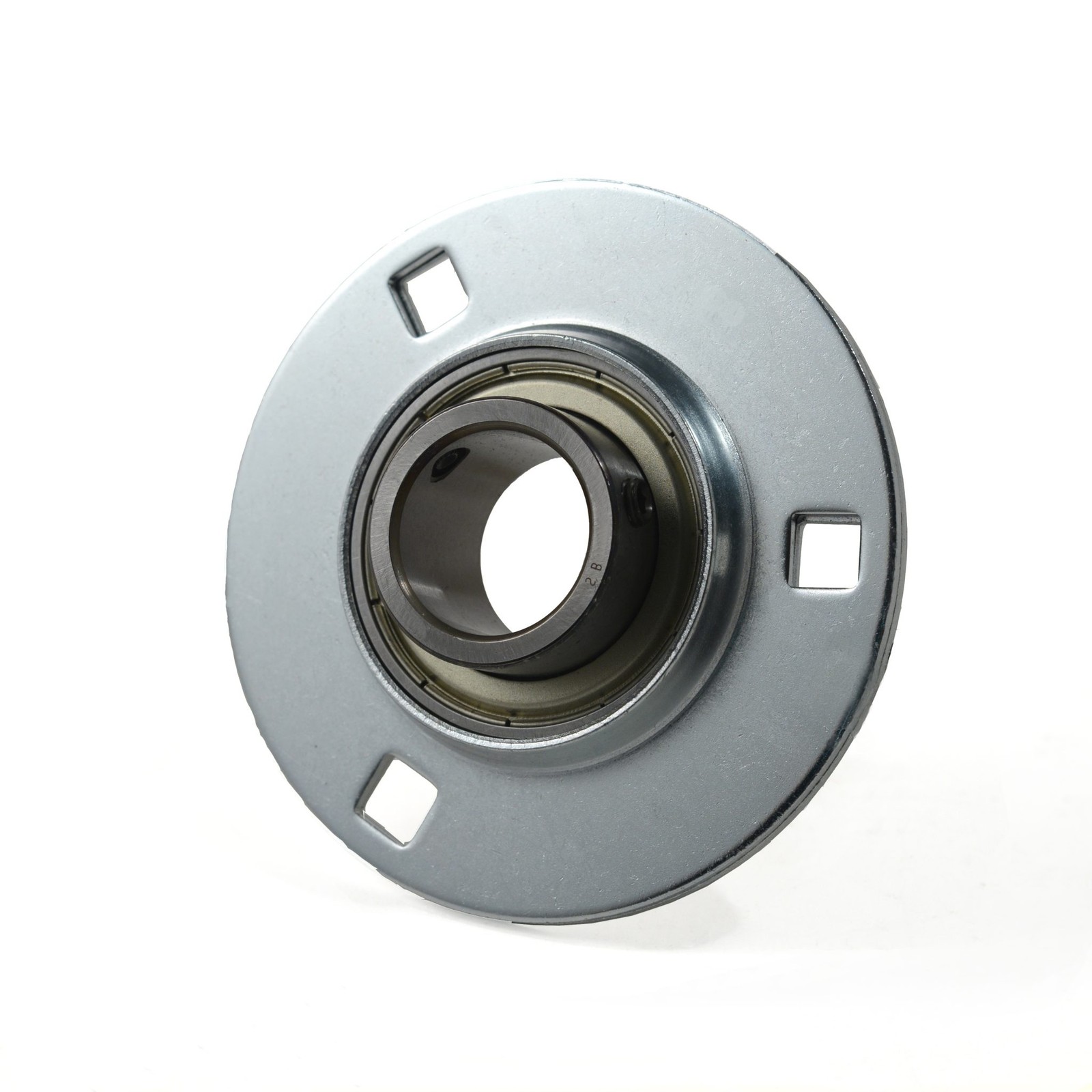 SAPF207-22 4-Bolt Flange Mounted Bearing Unit, 1.375 in Bore, Dual Seal K-Type