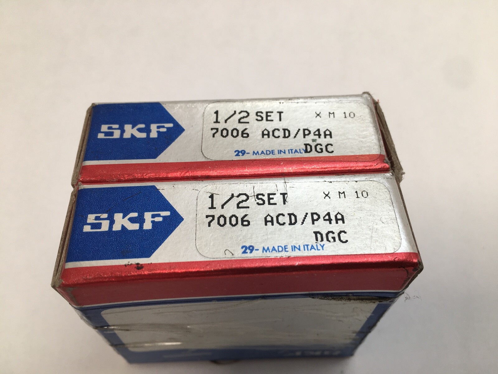 SKF 7006-ACD/P4ADGAB Angular Bearing 30x55x13 mm 7006-ACD-P4A-DGB Italy 2 pcs