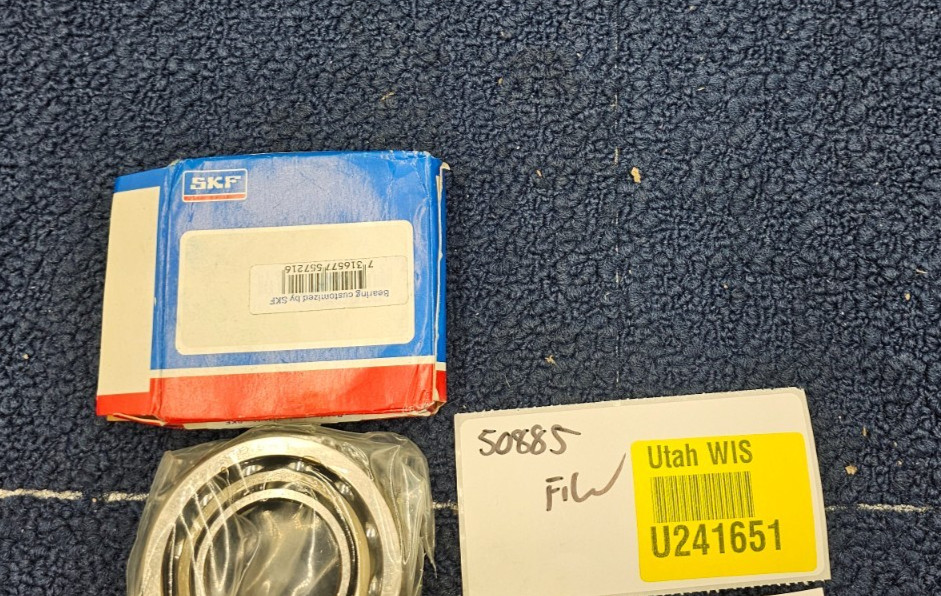 SKF 7207 BEGBM Single Row Angular Contact Ball Bearing 35mm x 72mm x 17mm