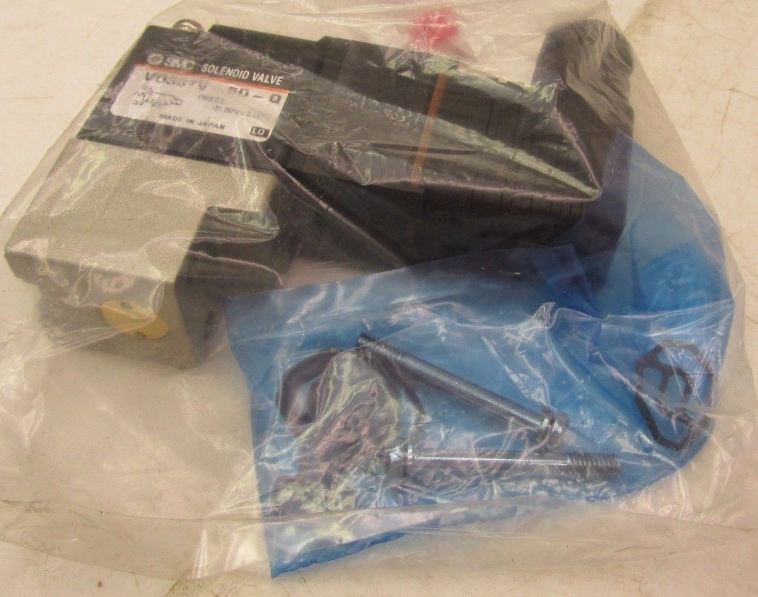 SMC V0307V-5D-Q Solenoid Valve Press.101.2KPa~0.1MPa DC 24V 50042 ELL