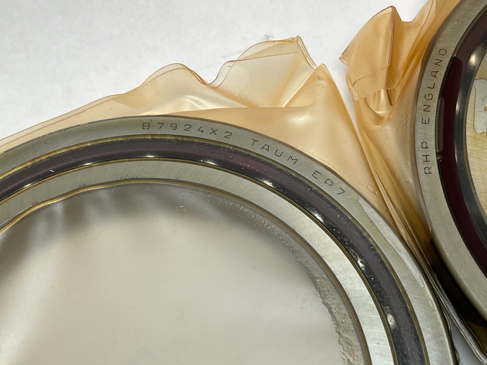 RHP 7924CTDUMP4 Bearing 120x165x22 mm 7924-C-T-DUM-P4 71924 7924X2 England 2 Pcs
