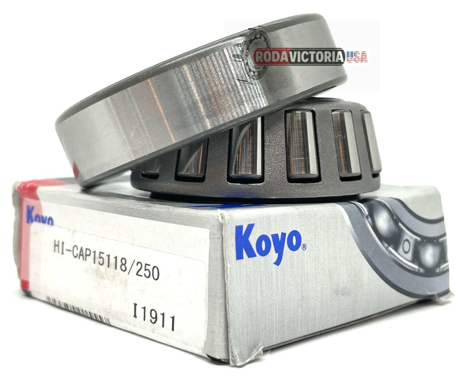 KOYO 15118/15250 TAPERED ROLLER BEARING 30.213×63.5×20.638 mm