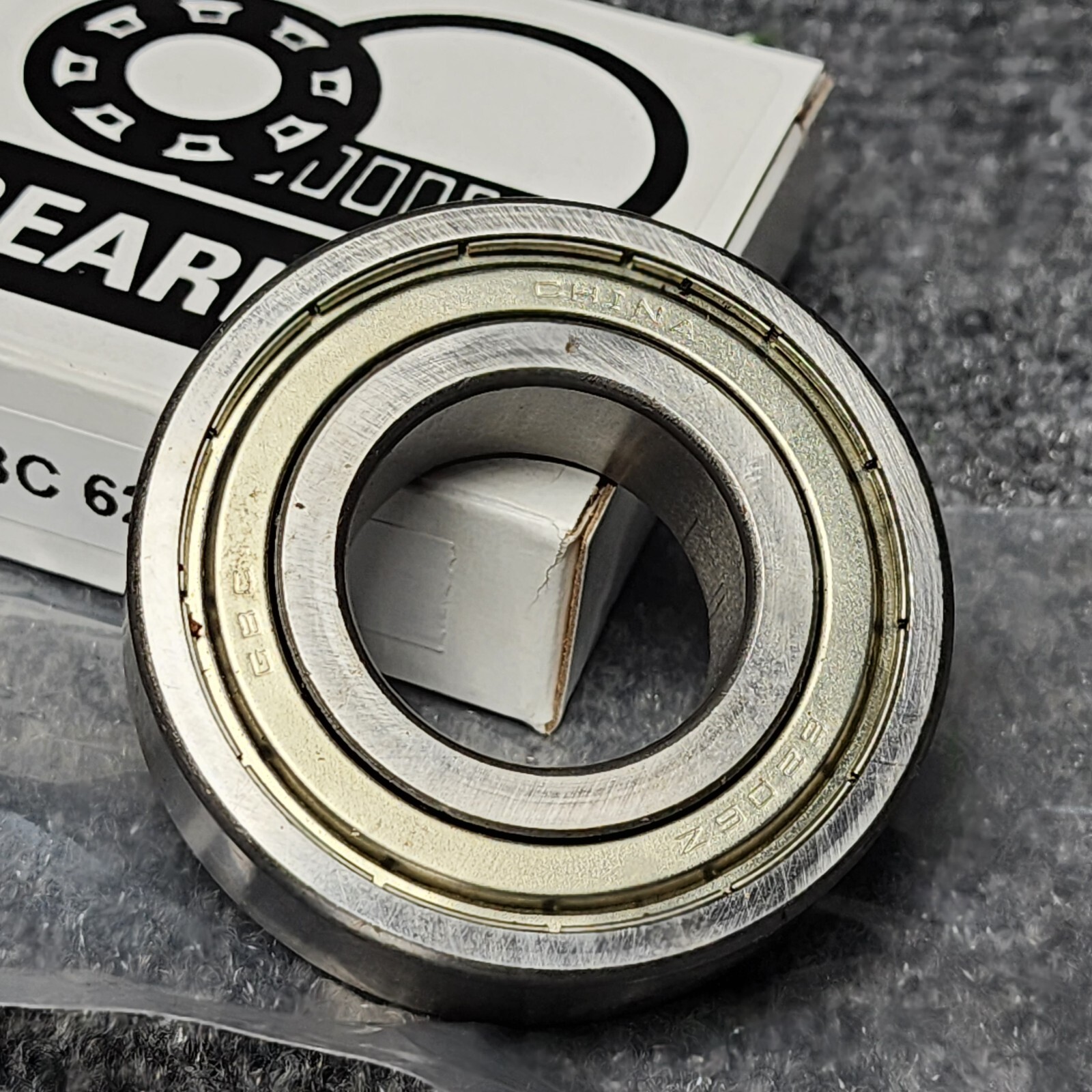 GBC 6206 ZZ / 6206 2Z Shielded Ball Bearing 30x62x16 (light rust)