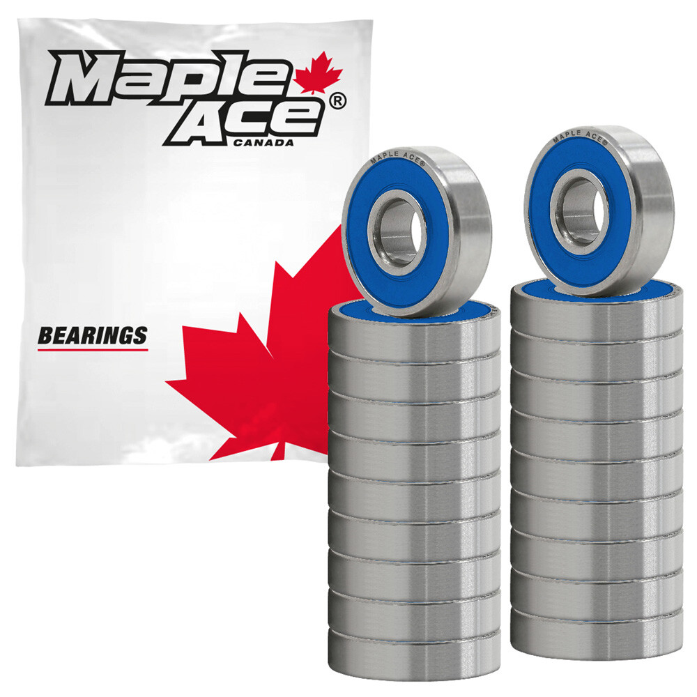 608-2RS Ball Bearing Premium Rubber Sealed 8x22x7mm (20Pcs)