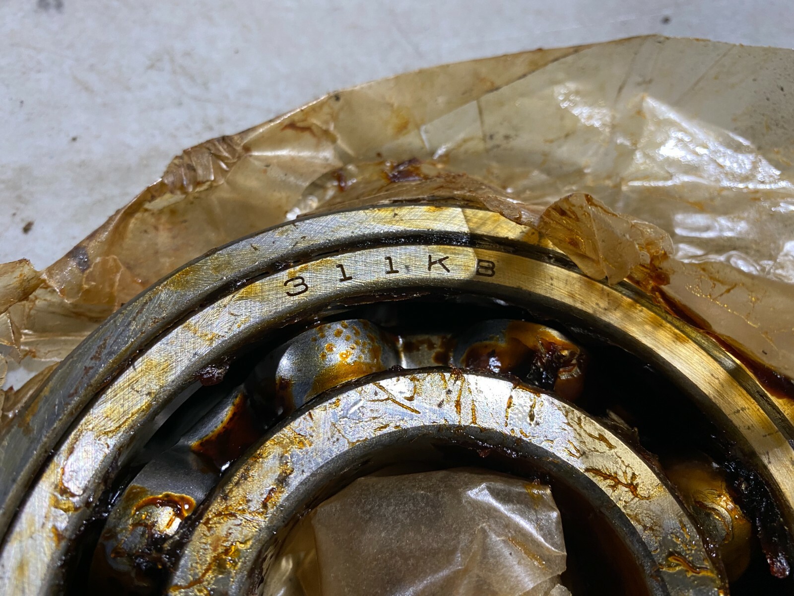 Fafnir 311K Ball Bearing Single Row 55mm x 120mm x 29mm, NOS no box
