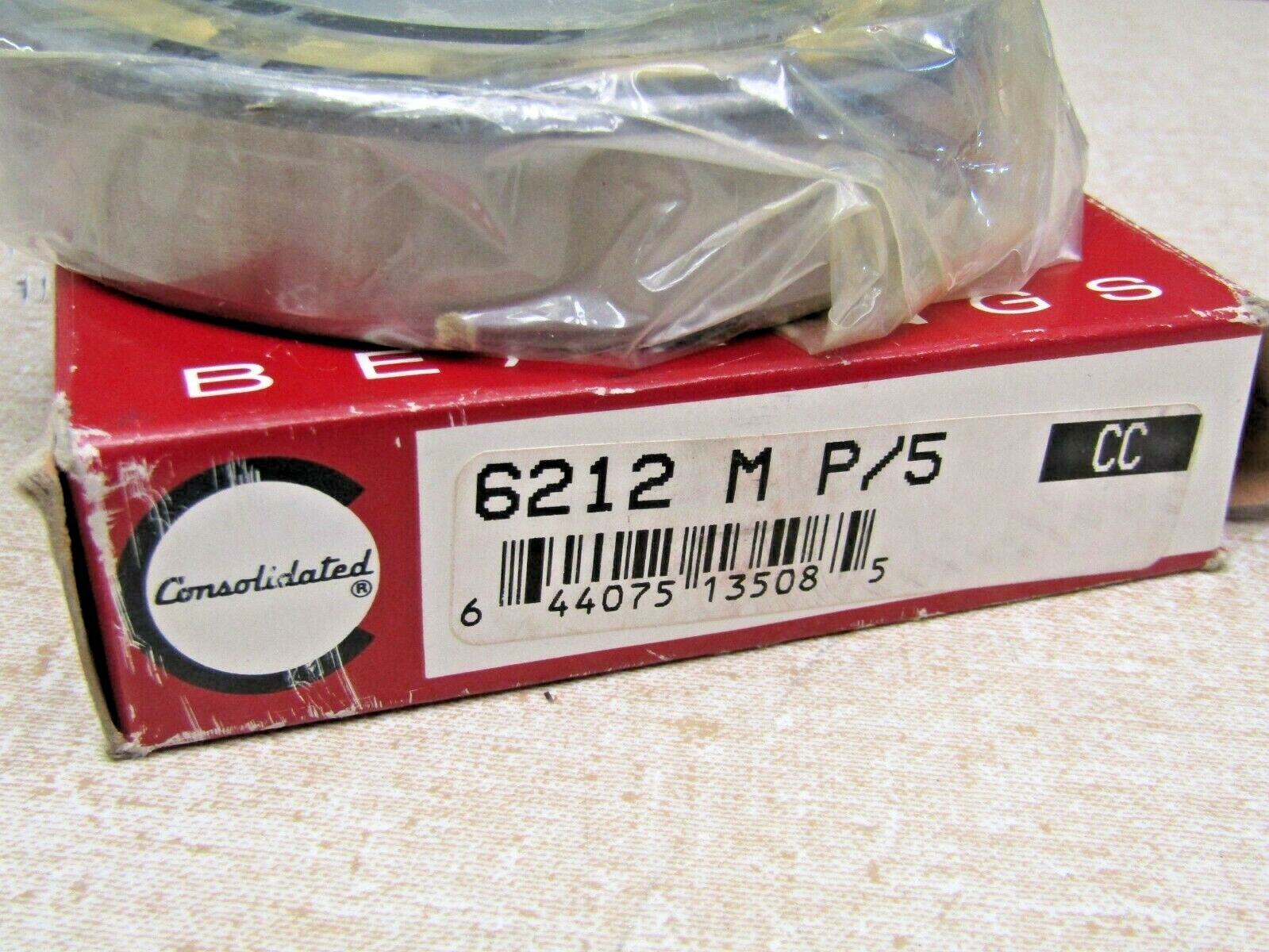 Consolidated 6212M-P5 60mm X 110mm X 22mm Super Precision Deep Groove Bearing