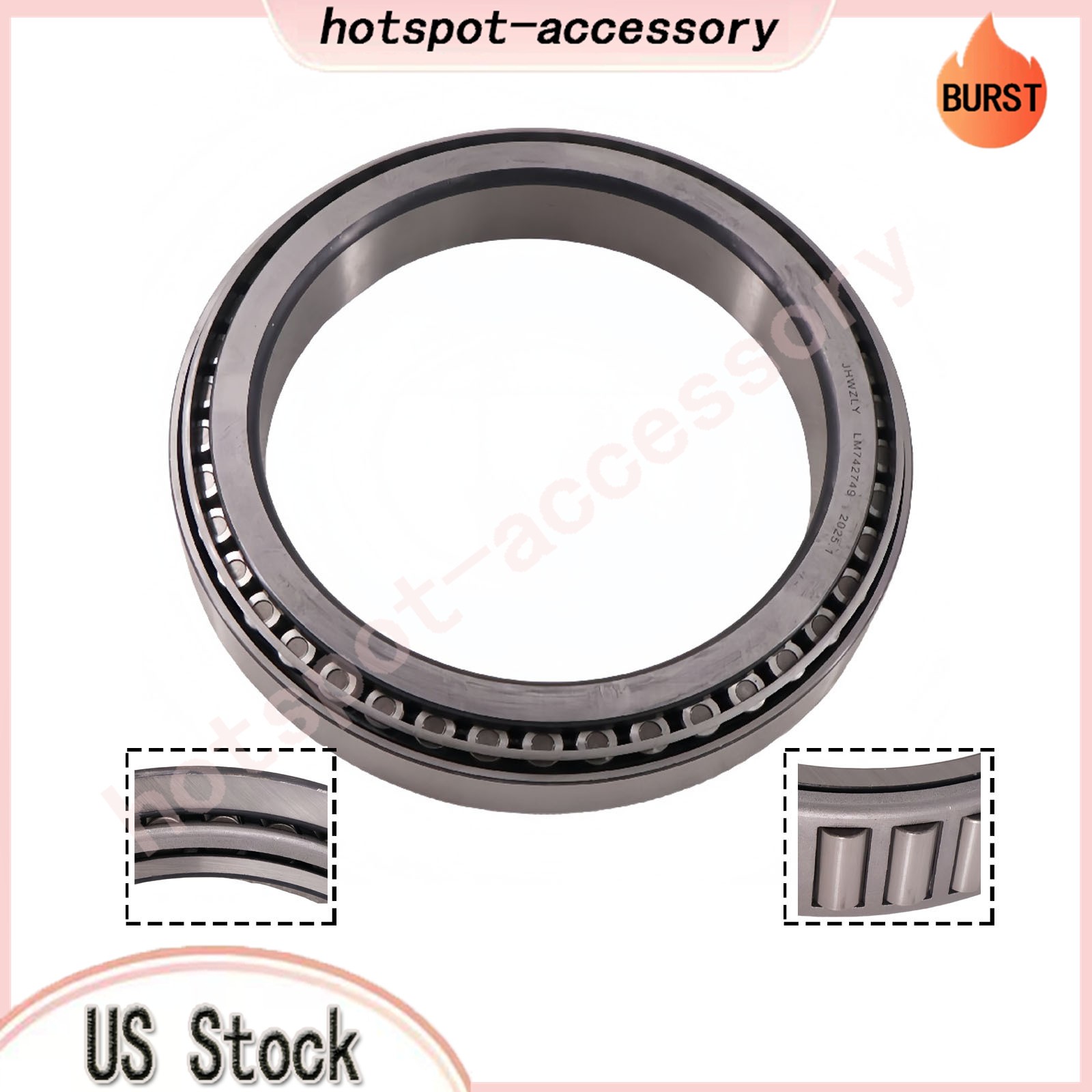1x LM742749-LM742710 Tapered Roller Bearing Premium Free Shipping Cup & Cone