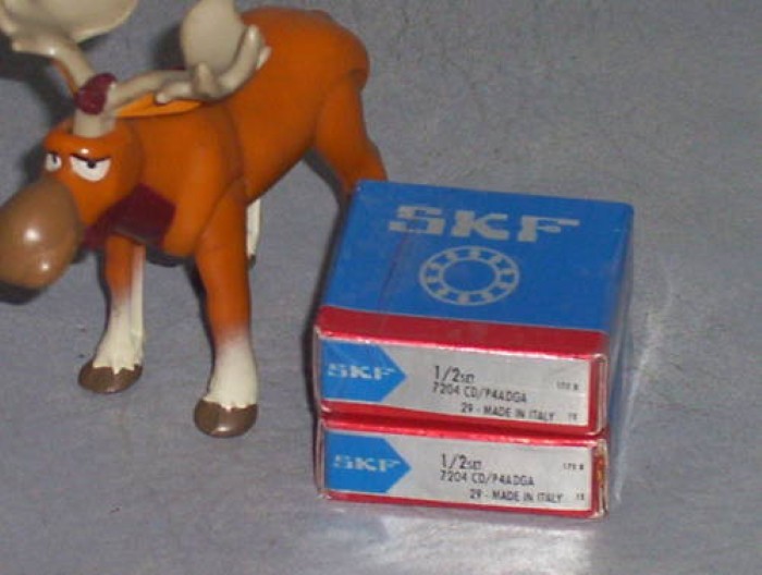 SKF 7204CD / P4ADGA SKF Precision Angular Contact Matched Pair Set of 2