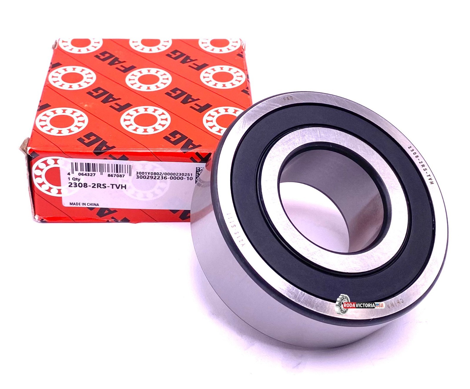 FAG 2308 2RS TVH Self-Aligning Ball Bearing 40x90x33 mm