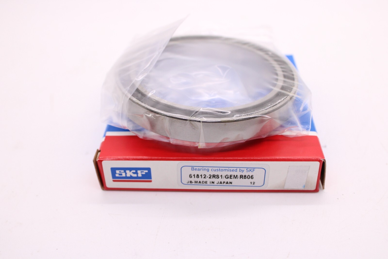 SKF Deep groove bearings 61812 -2RS1 ID 60mm AD 78mm width 10mm LGHB 2 grease
