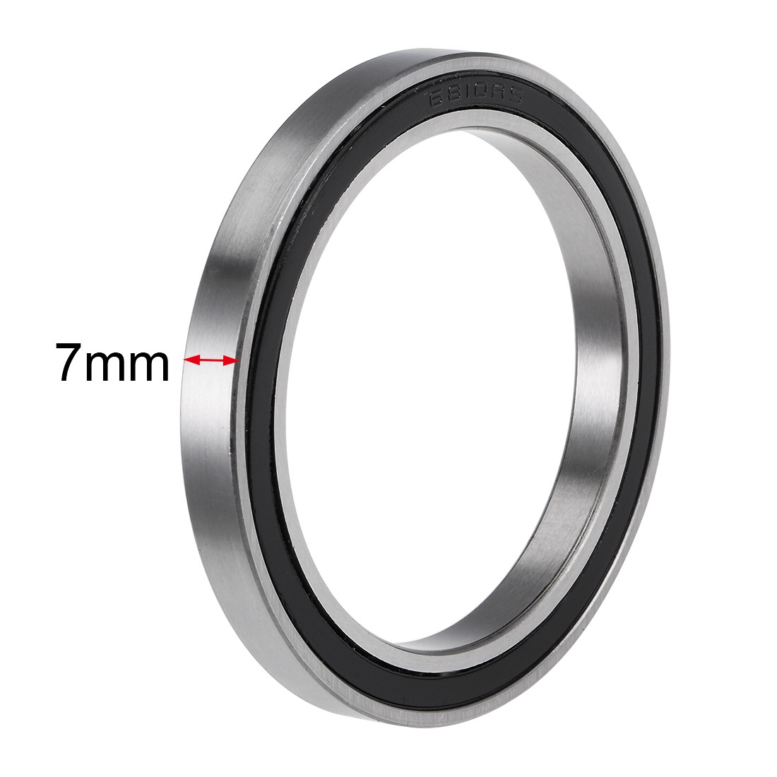 6810-2RS Ball Bearings Double Sealed Steel Z2 50x65x7mm for Equipment 2Pack
