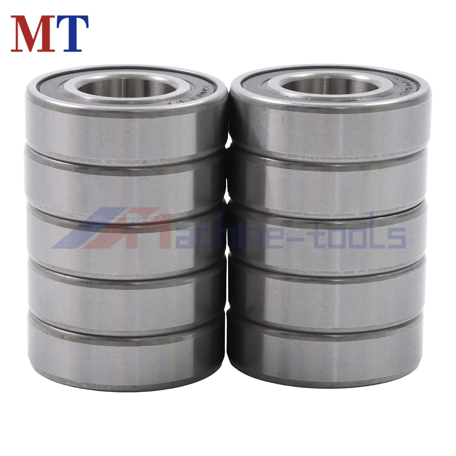 10 Pcs 6004-2RS C3 Bearing 20x42x12mm Premium Rubber Sealed Industrial Grade